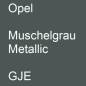 Preview: Opel, Muschelgrau Metallic, GJE.